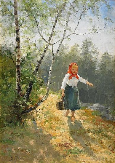 Liten hallandsflicka, Severin Nilsson